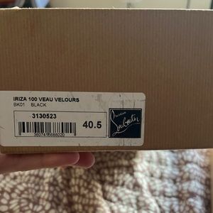 Louboutin Ibiza 100 Velours